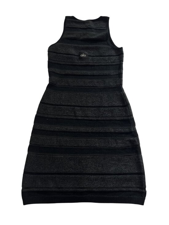 ALO Yoga Sport Play Knit Dress in Black/Onyx